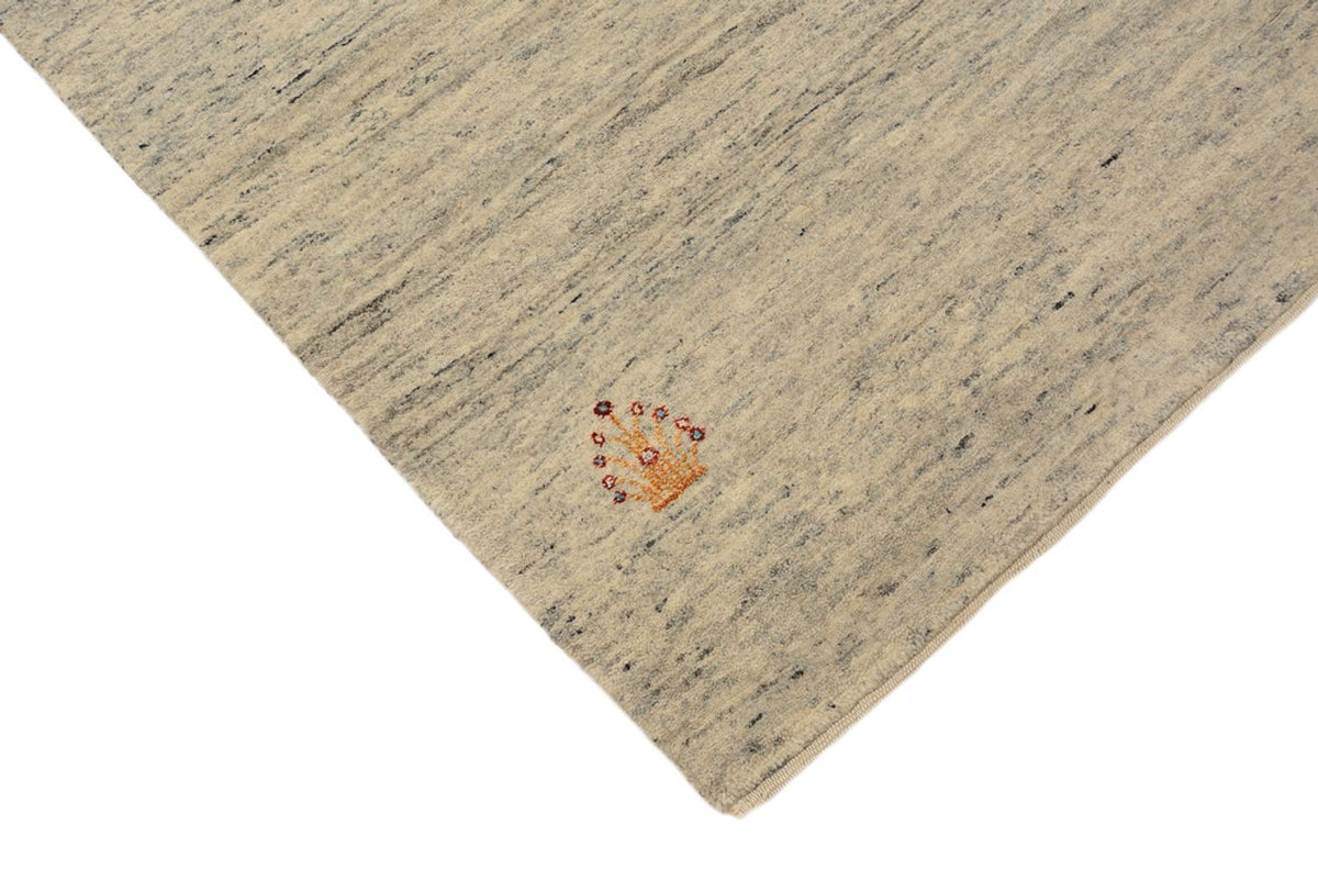 Alfombra de pasillo Alfombra Gabbeh - Loribaft Indus - 295 x 80 cm - beige oscuro