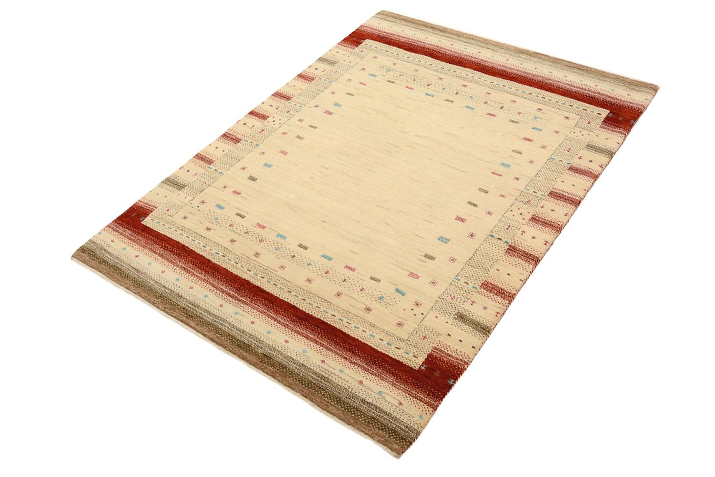 Loribaft Indo Alfombra 152x106cm - Alfombra de lana