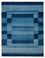 Alfombra Gabbeh - Loribaft Indus - 329 x 253 cm - azul marino