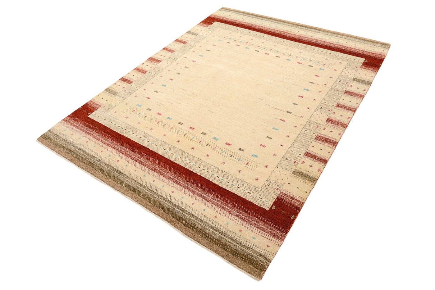Indo Loribaft Alfombra 206x156cm - Alfombra de lana