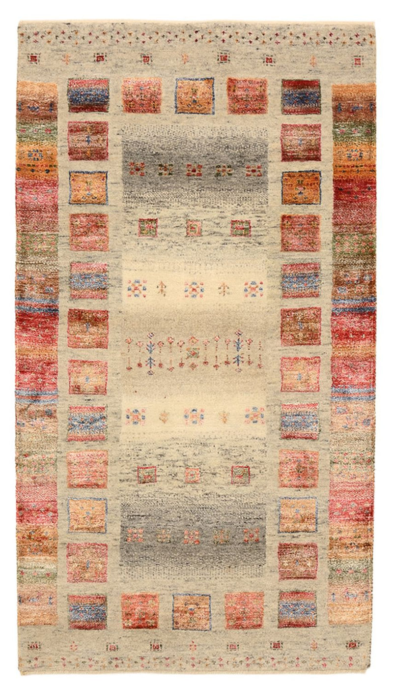 Alfombra Gabbeh - Loribaft Indus - 140 x 75 cm - multicolor