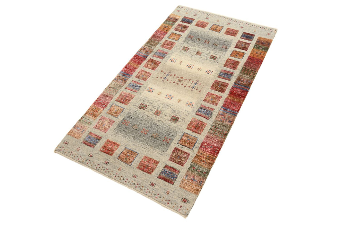 Indo Loribaft Alfombra 140x75cm - Alfombra de lana