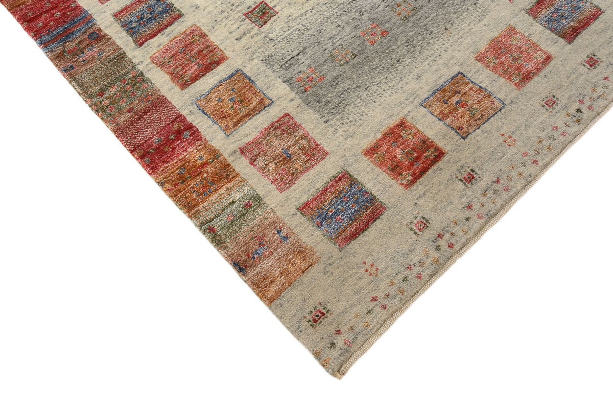 Alfombra Gabbeh - Loribaft Indus - 140 x 75 cm - multicolor