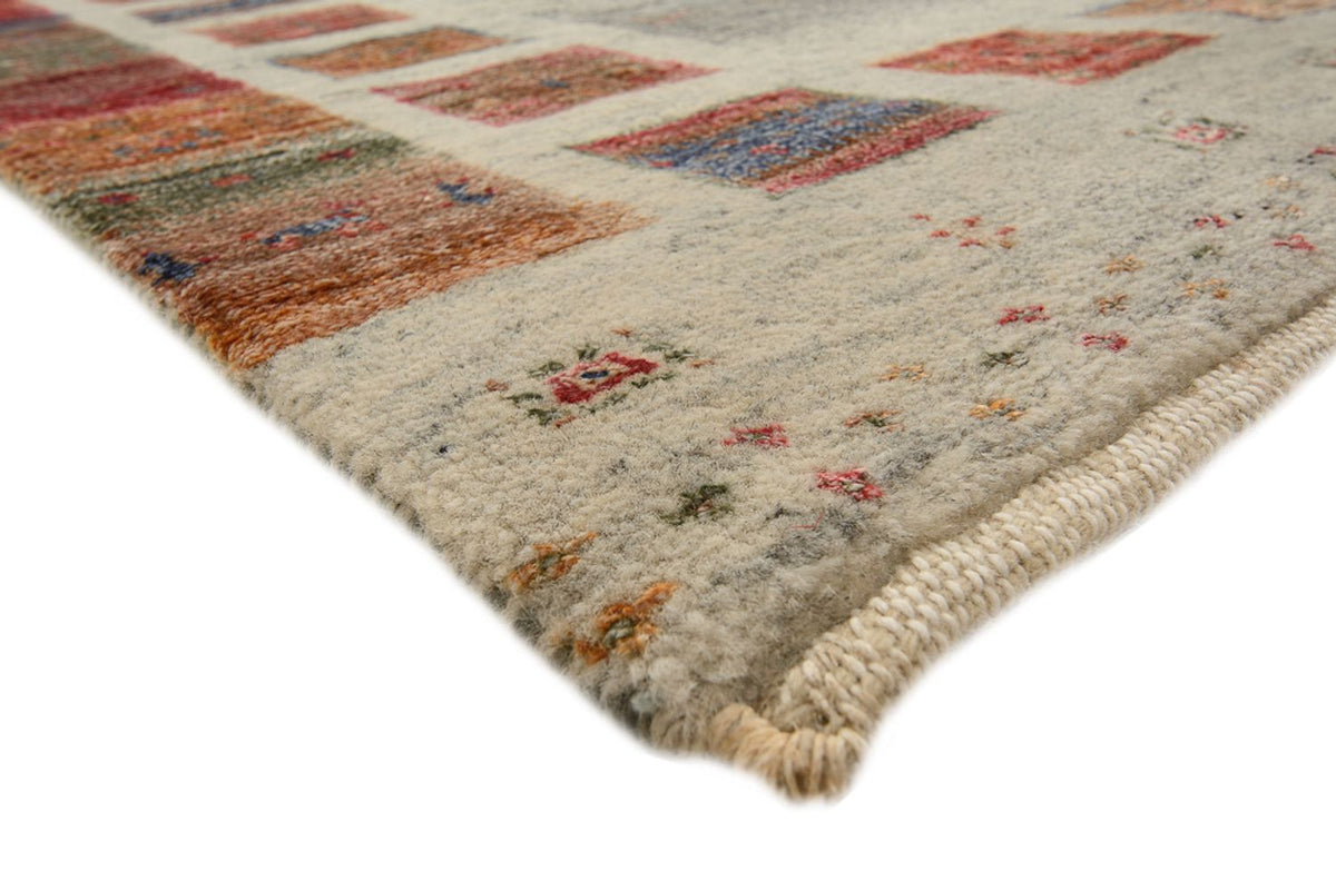 Alfombra Gabbeh - Loribaft Indus - 140 x 75 cm - multicolor