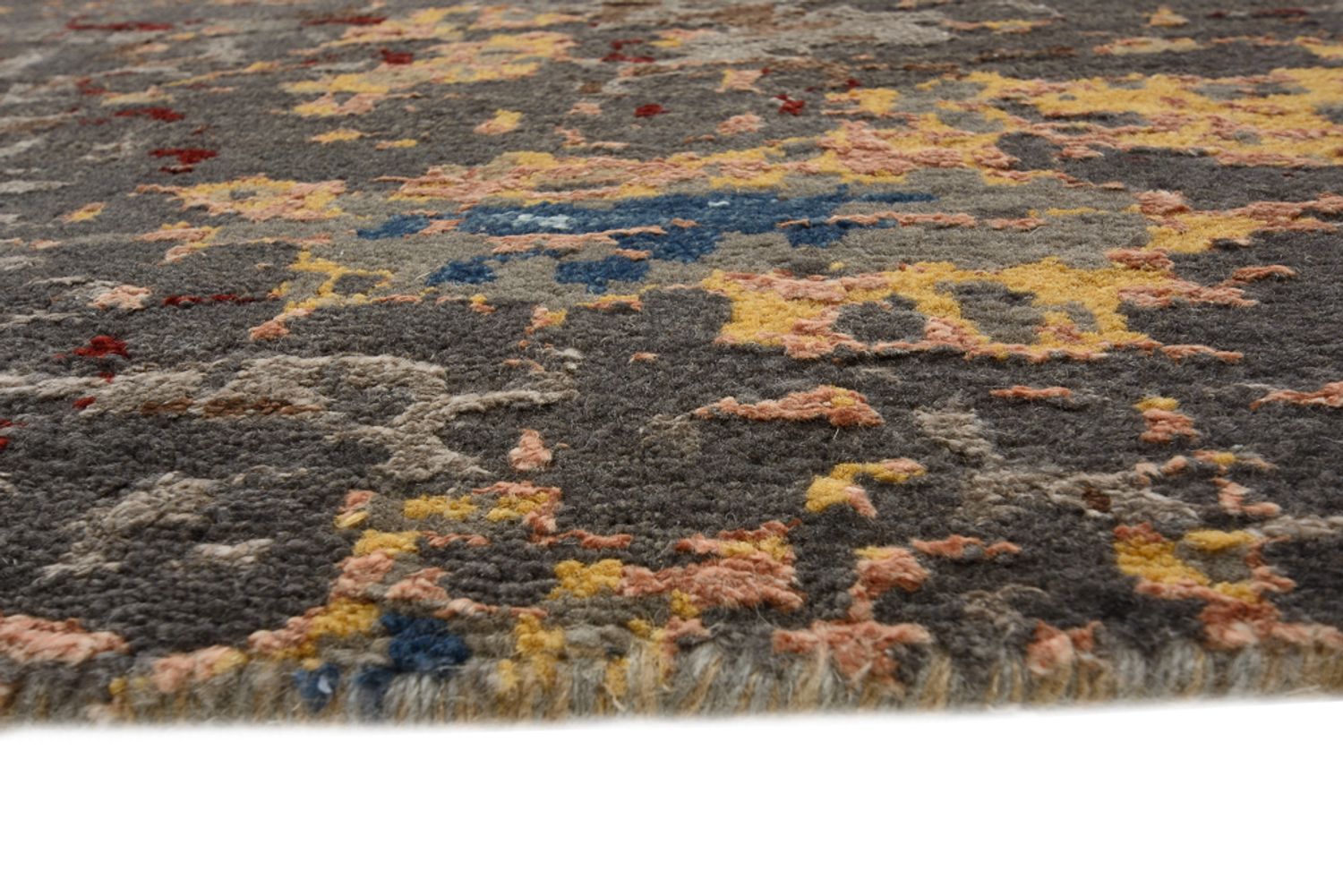 Alfombra de diseño redondo  - 182 x 180 cm - multicolor