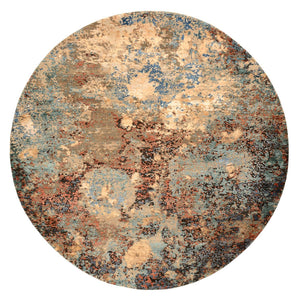 Alfombra de diseño - 241 x 239 cm - multicolor