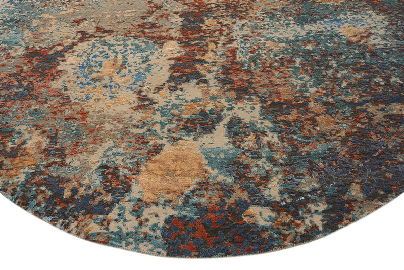 Alfombra de diseño - 241 x 239 cm - multicolor