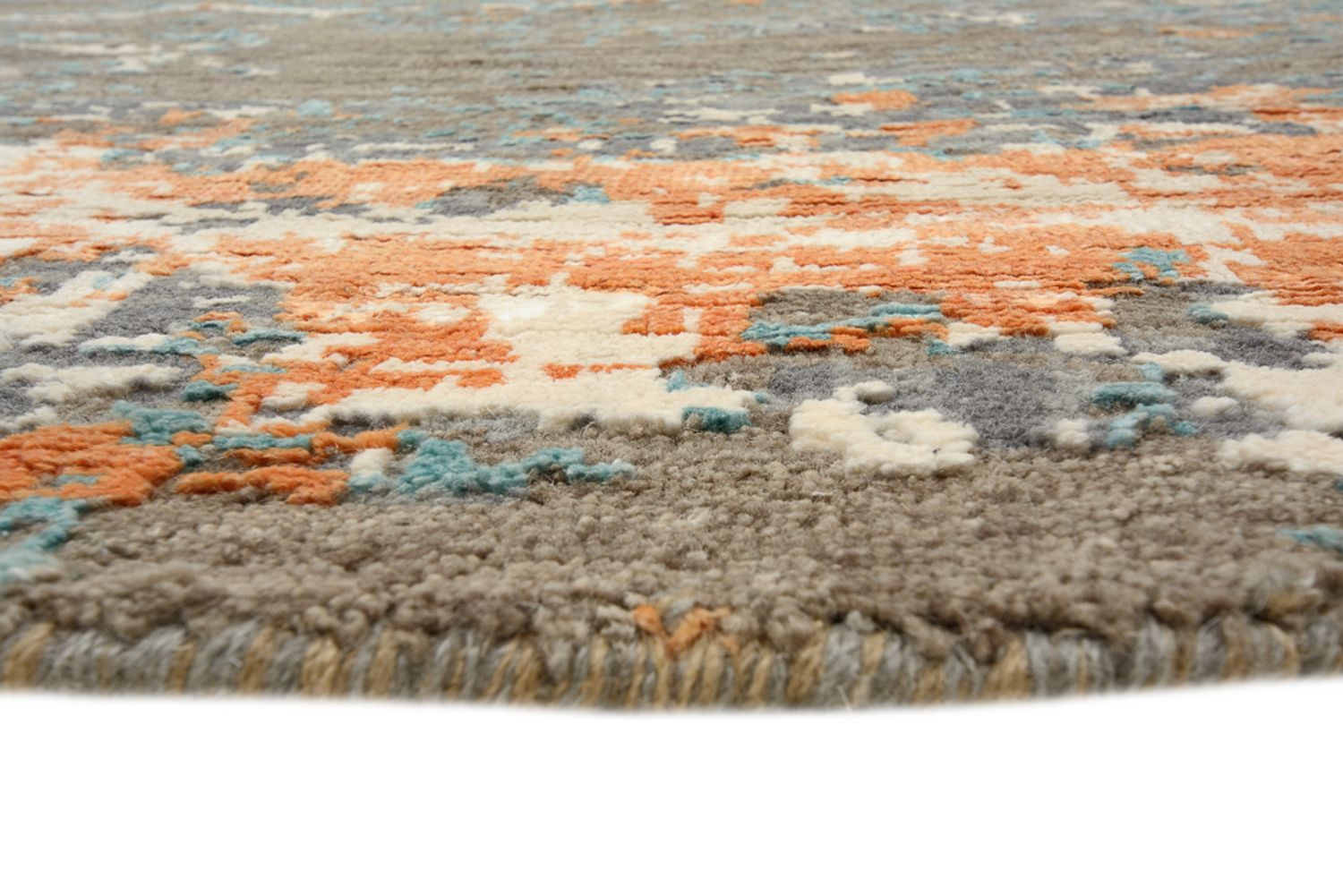 Alfombra de diseño - 242 x 240 cm - multicolor