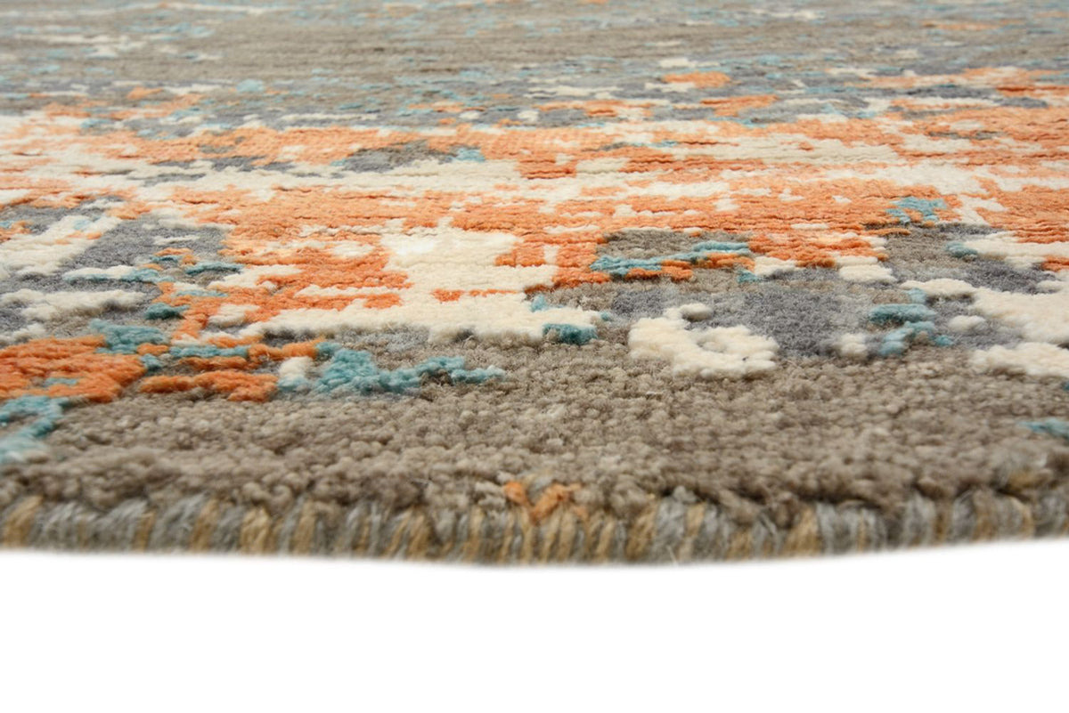 Alfombra de diseño - 242 x 240 cm - multicolor