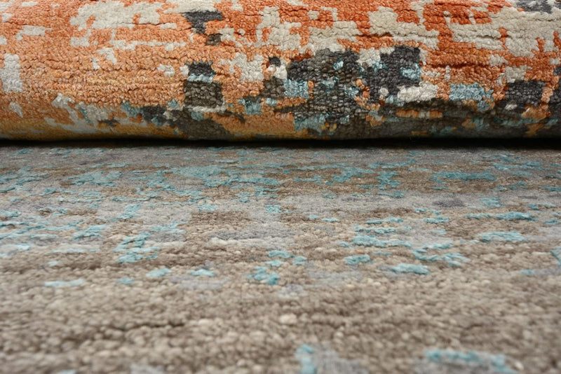 Alfombra de diseño - 242 x 240 cm - multicolor