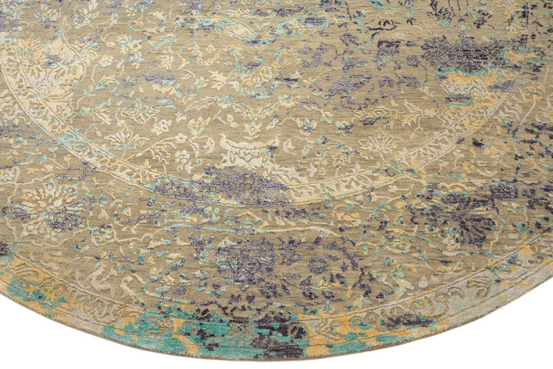 Alfombra de diseño - 240 x 238 cm - multicolor