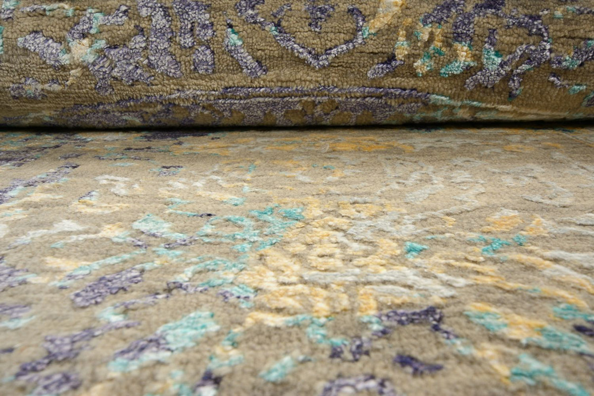 Alfombra de diseño - 240 x 238 cm - multicolor