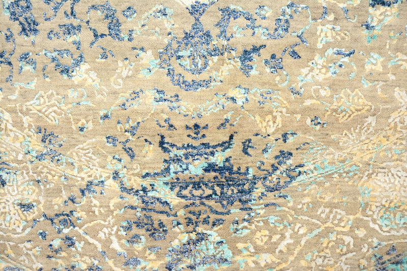 Alfombra de diseño redondo  - 201 x 199 cm - multicolor