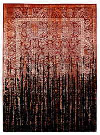 Alfombra de diseño - 338 x 251 cm - multicolor