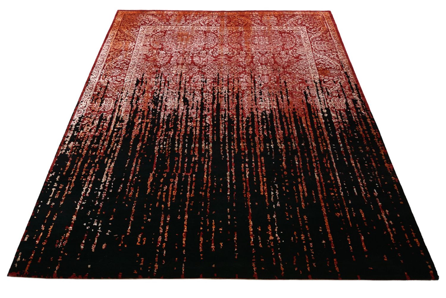 Alfombra de diseño - 338 x 251 cm - multicolor