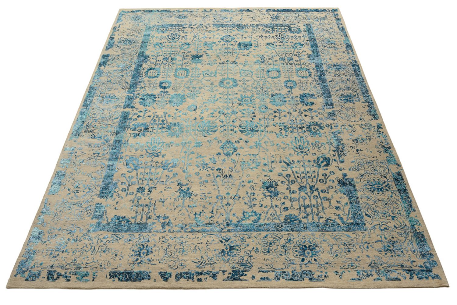 Alfombra de diseño - 339 x 246 cm - beige claro