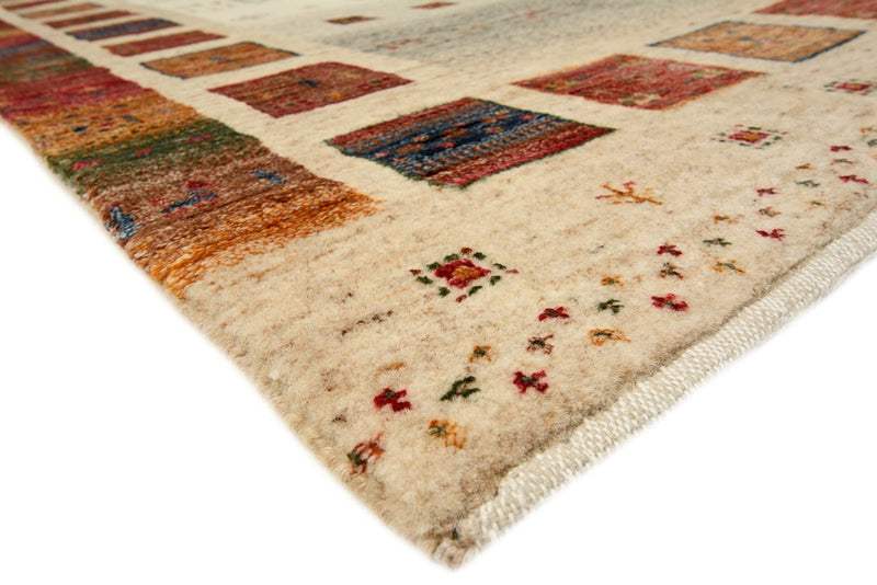 Alfombra de pasillo Alfombra Gabbeh - Loribaft Indus - 298 x 84 cm - multicolor