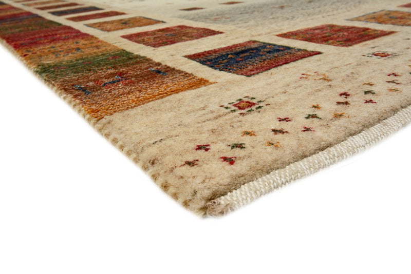 Alfombra de pasillo Alfombra Gabbeh - Loribaft Indus - 295 x 82 cm - multicolor