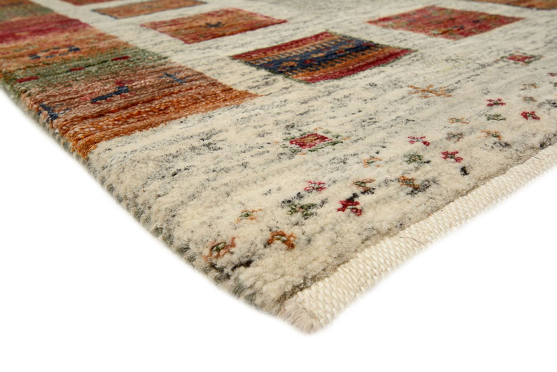 Alfombra de pasillo Alfombra Gabbeh - Loribaft Indus - 294 x 82 cm - multicolor