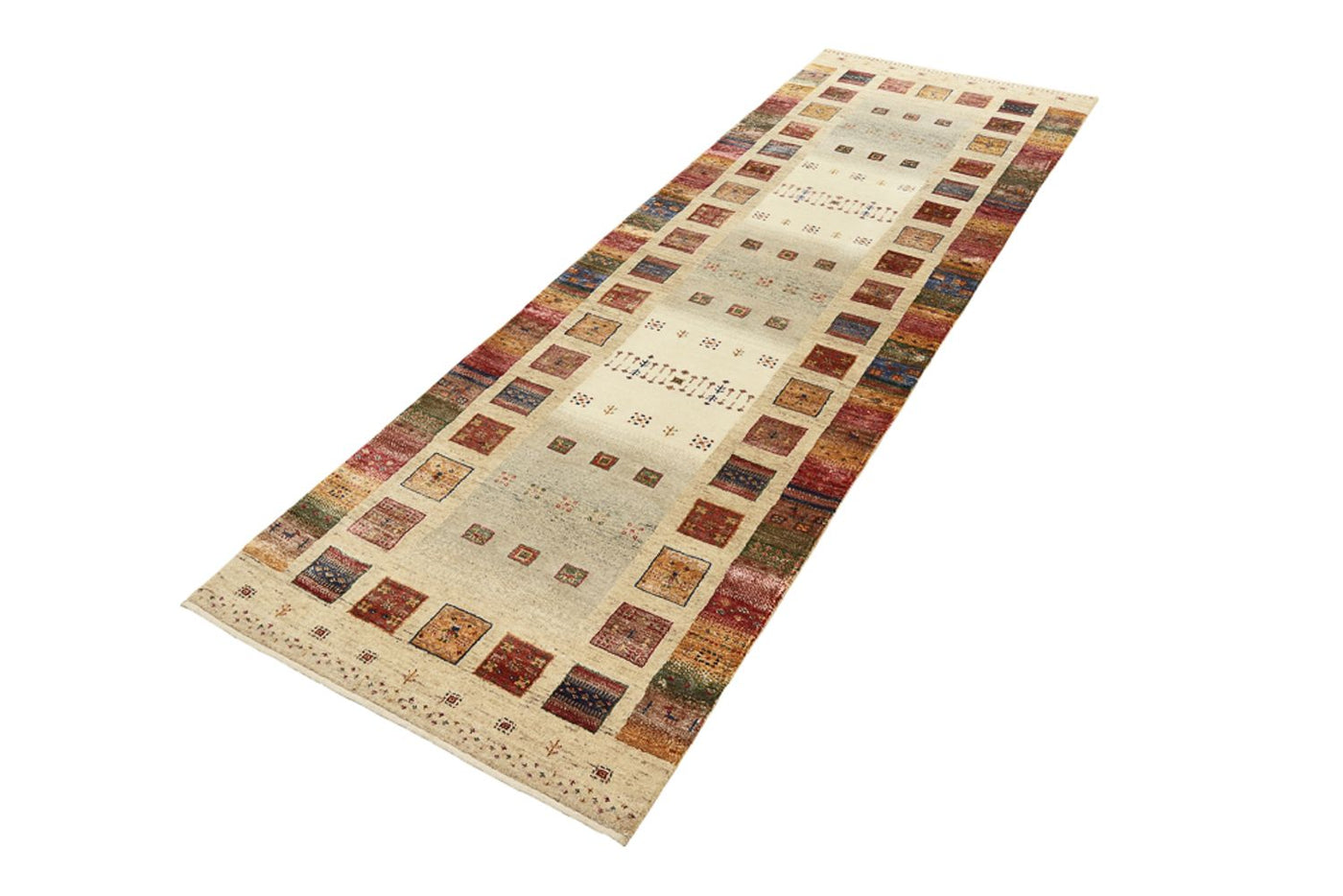 Loribaft Indo Alfombra 245x83cm - Alfombra de lana