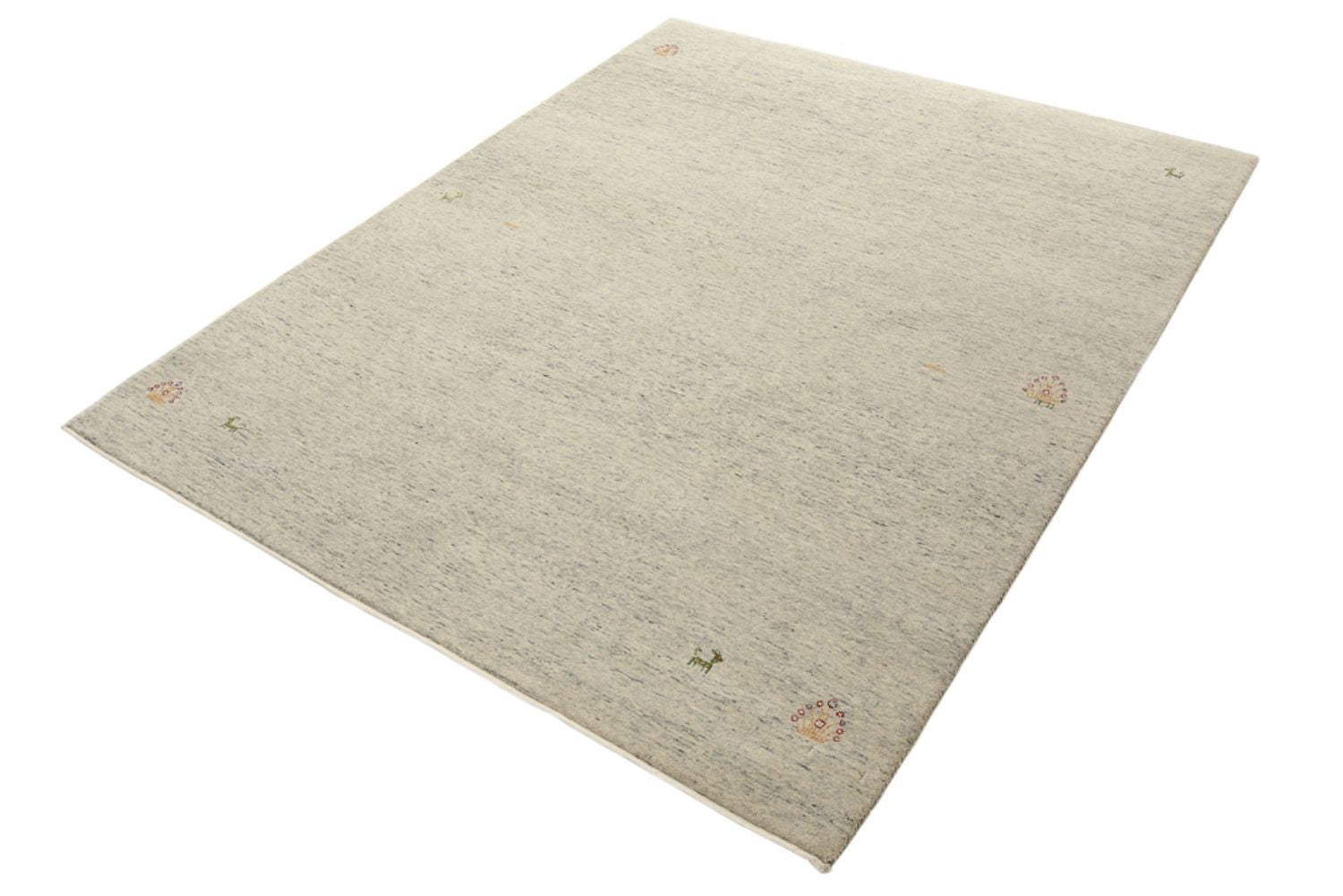 Alfombra Gabbeh - Loribaft Indus - 193 x 154 cm - camello