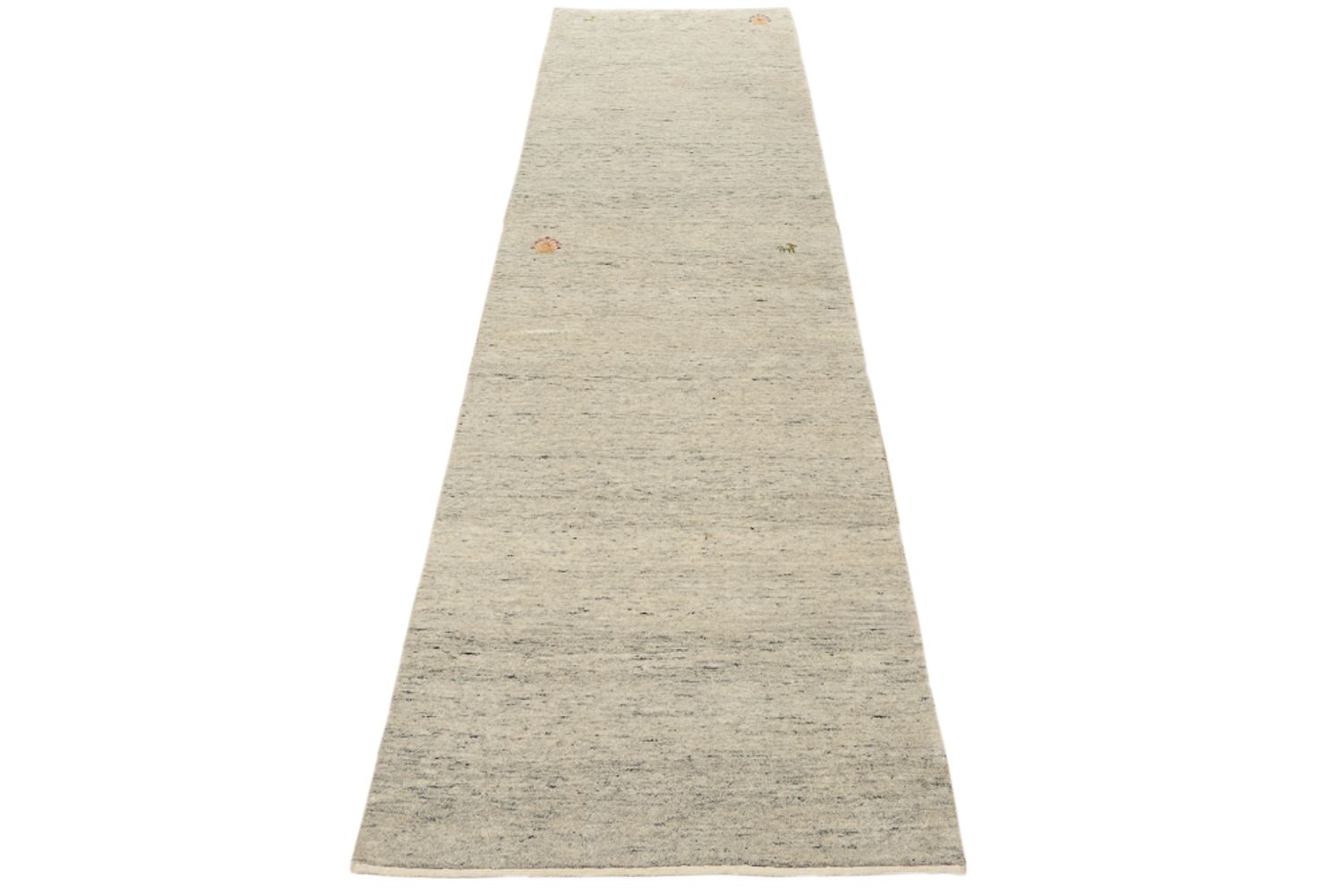 Alfombra de pasillo Alfombra Gabbeh - Loribaft Indus - 292 x 83 cm - camello