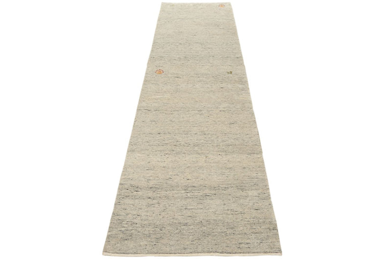 Alfombra de pasillo Alfombra Gabbeh - Loribaft Indus - 292 x 83 cm - camello