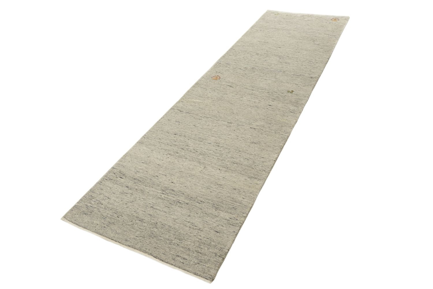 Alfombra de pasillo Alfombra Gabbeh - Loribaft Indus - 292 x 83 cm - camello
