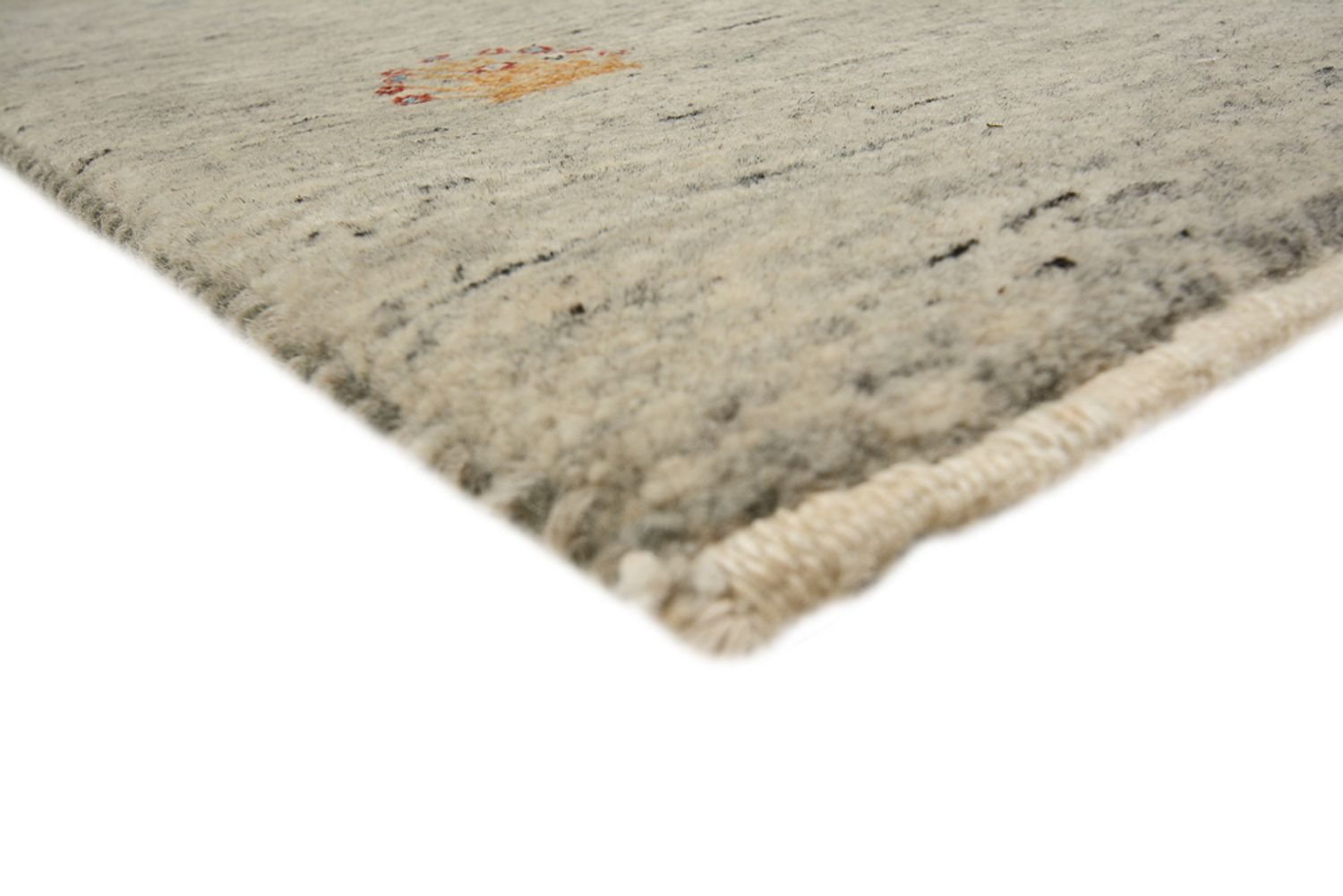 Alfombra de pasillo Alfombra Gabbeh - Loribaft Indus - 241 x 74 cm - camello