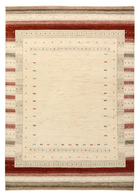 Alfombra Gabbeh - Loribaft Indus - 243 x 171 cm - beige claro