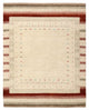Alfombra Gabbeh - Loribaft Indus - 199 x 158 cm - beige claro