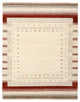 Alfombra Gabbeh - Loribaft Indus - 194 x 154 cm - beige claro