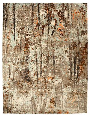 Alfombra de diseño - 361 x 277 cm - multicolor