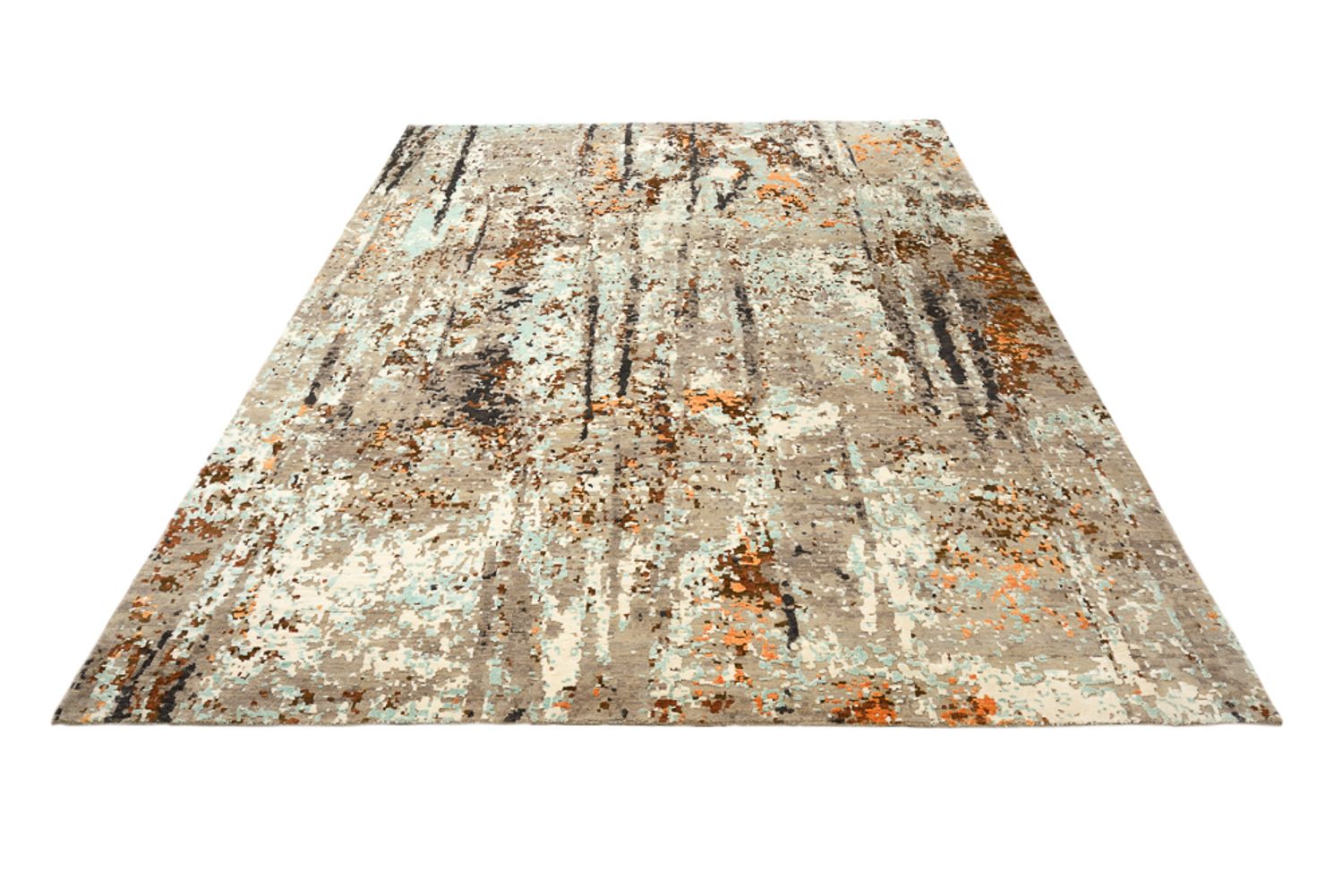 Alfombra de diseño - 361 x 277 cm - multicolor