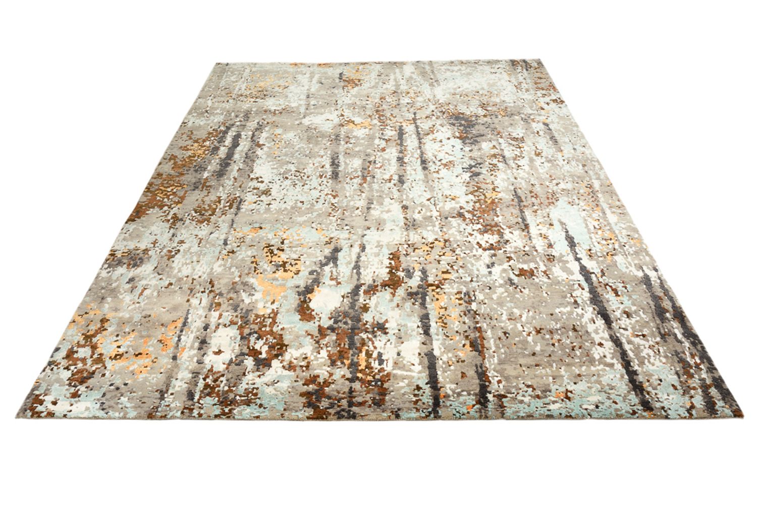Alfombra de diseño - 361 x 277 cm - multicolor