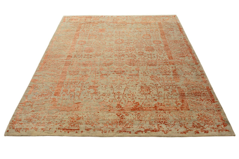 Alfombra de diseño - 231 x 175 cm - óxido