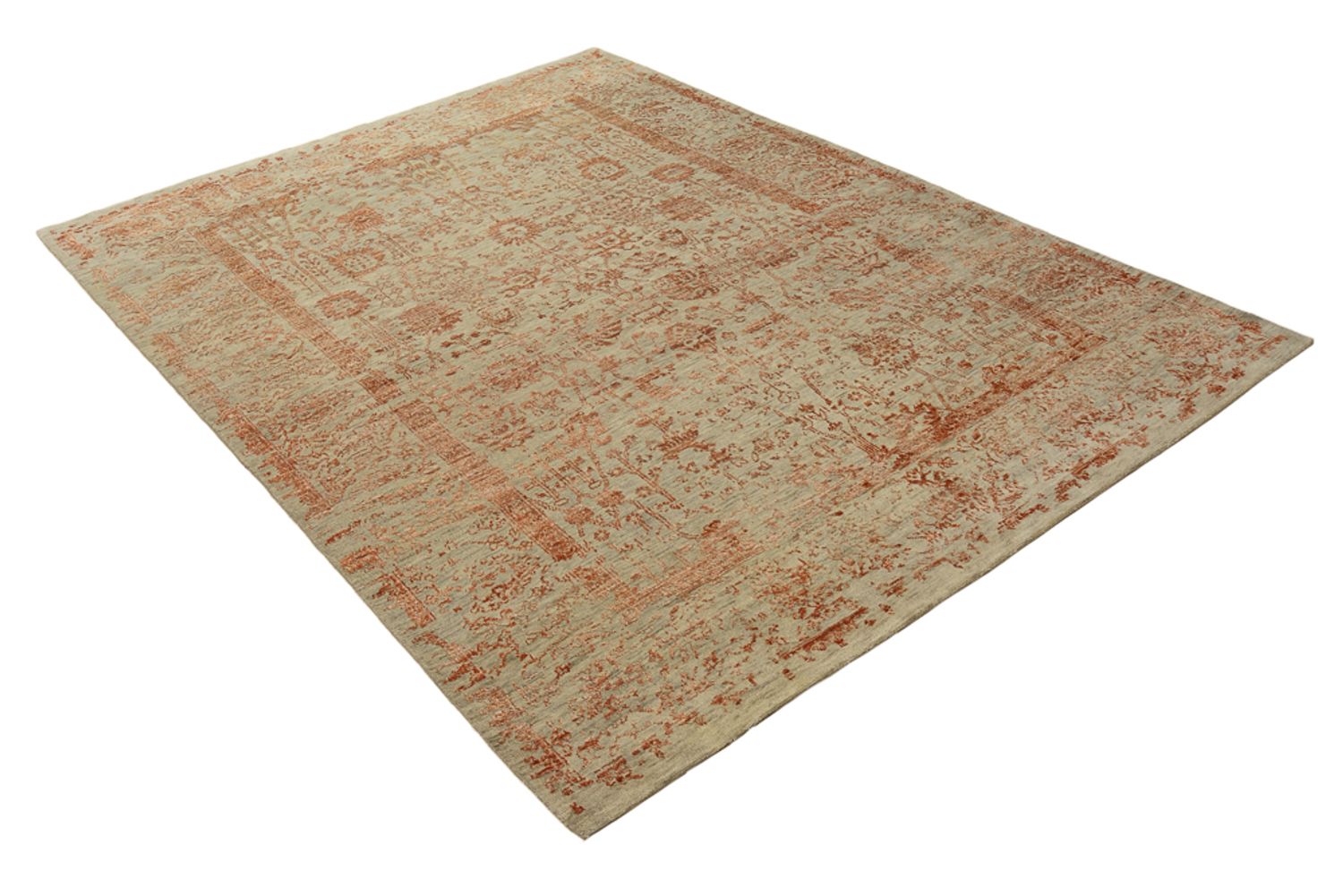 Alfombra de diseño - 231 x 175 cm - óxido