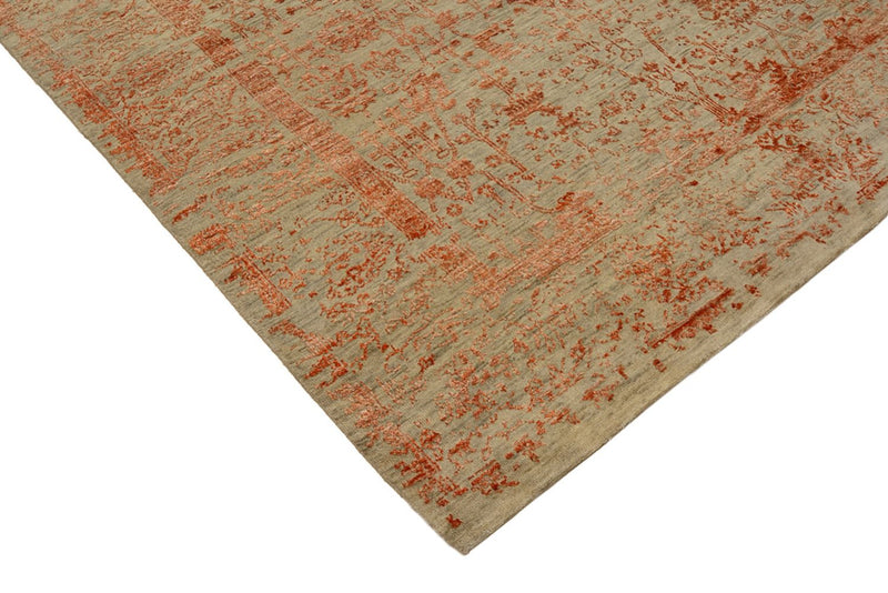 Alfombra de diseño - 231 x 175 cm - óxido