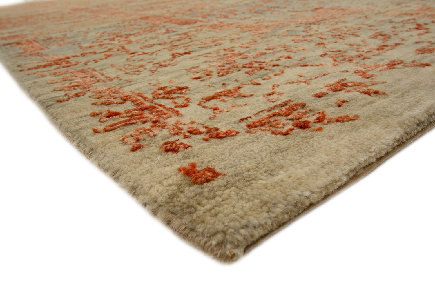 Alfombra de diseño - 231 x 175 cm - óxido