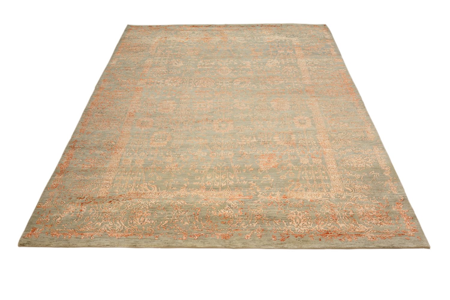 Alfombra de diseño - 231 x 175 cm - óxido