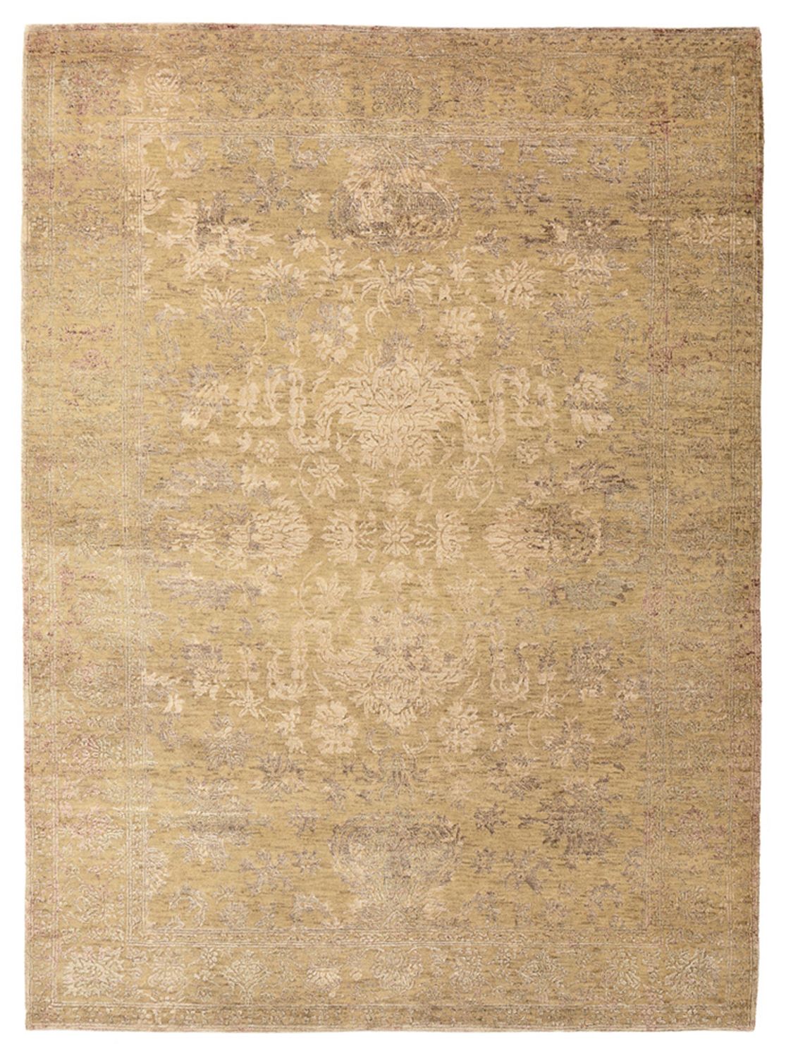 Alfombra de diseño - 204 x 152 cm - camello