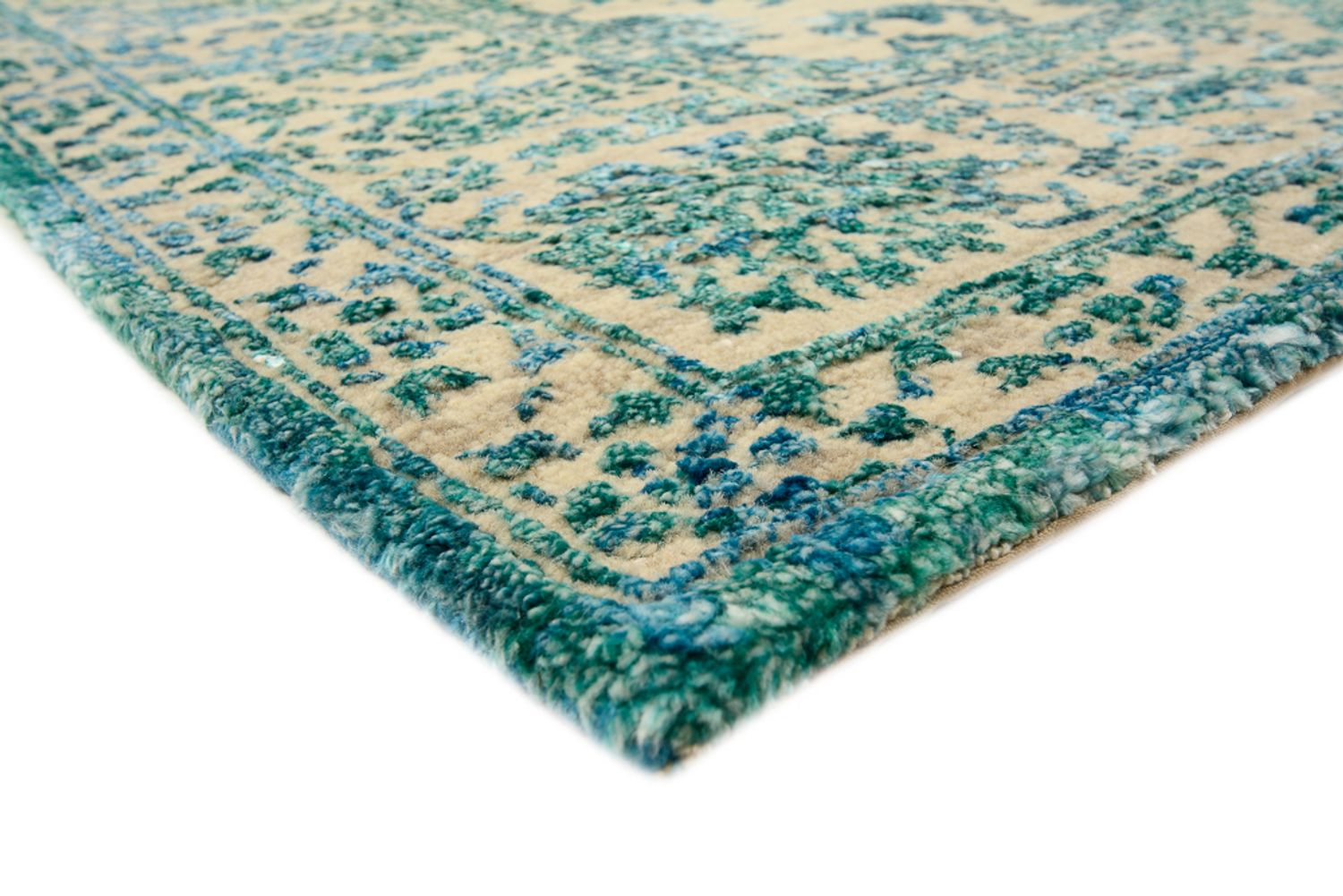 Alfombra de diseño - 201 x 155 cm - beige claro