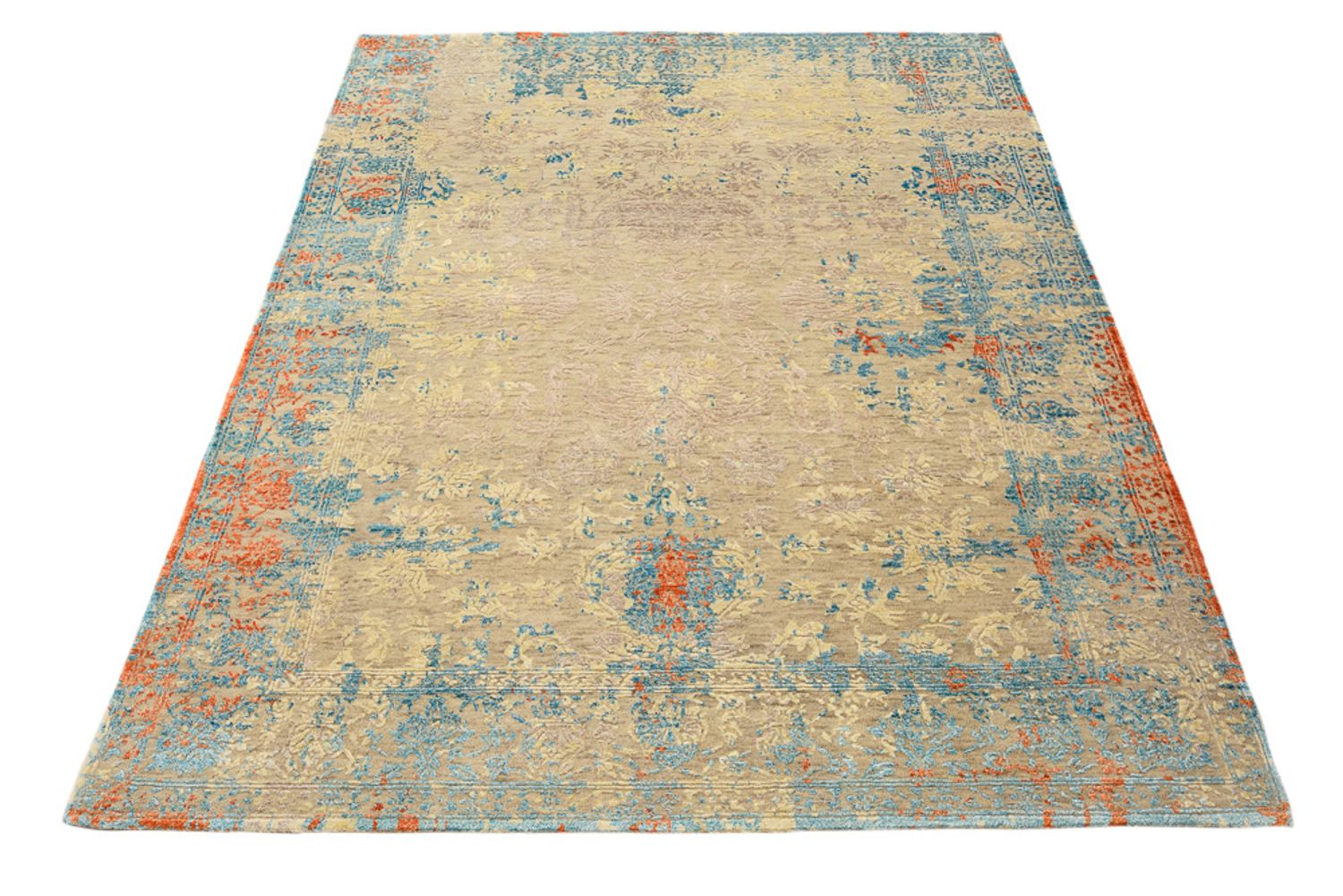 Alfombra de diseño - 196 x 152 cm - camello