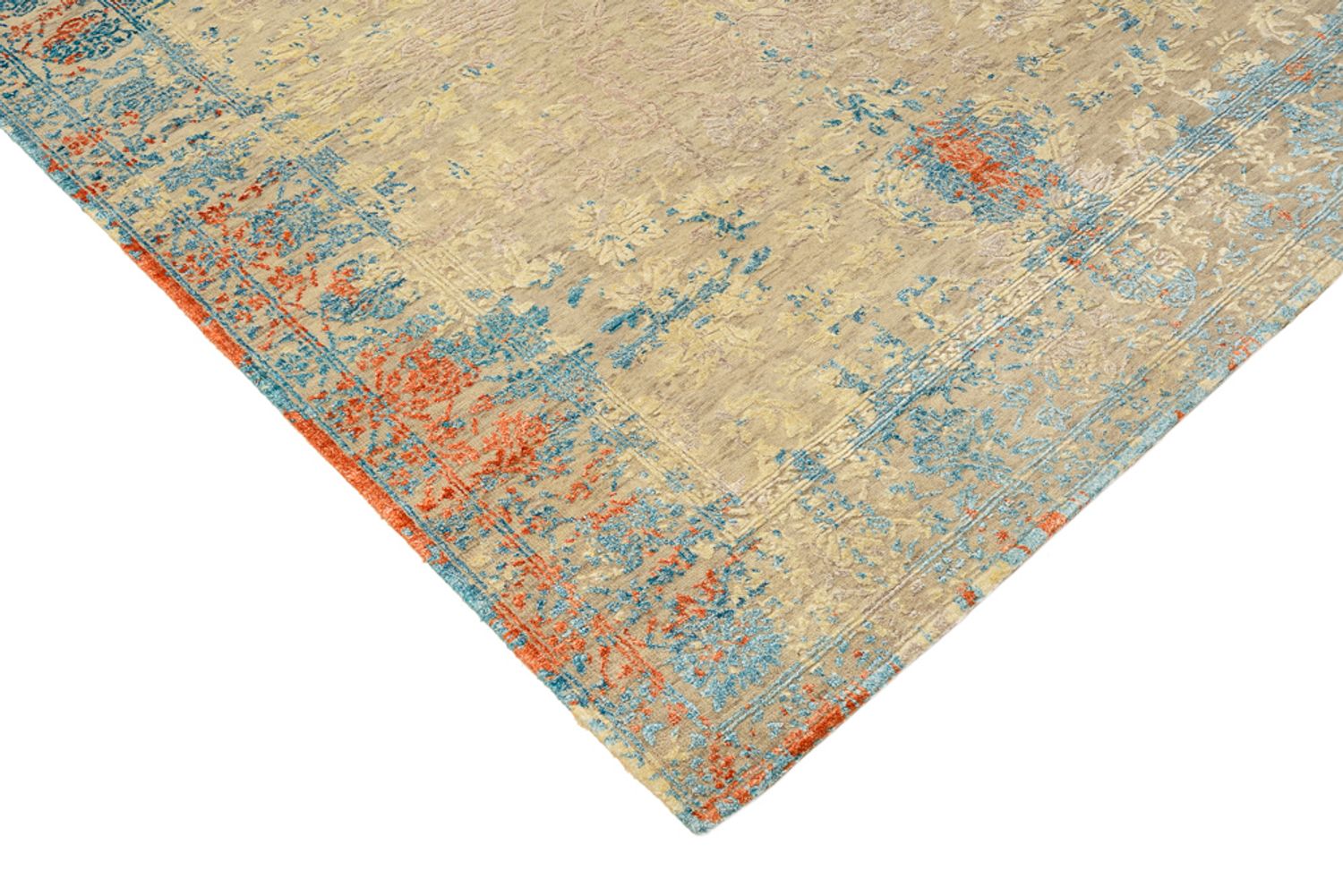 Alfombra de diseño - 196 x 152 cm - camello