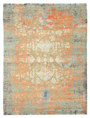 Alfombra de diseño - 195 x 149 cm - multicolor