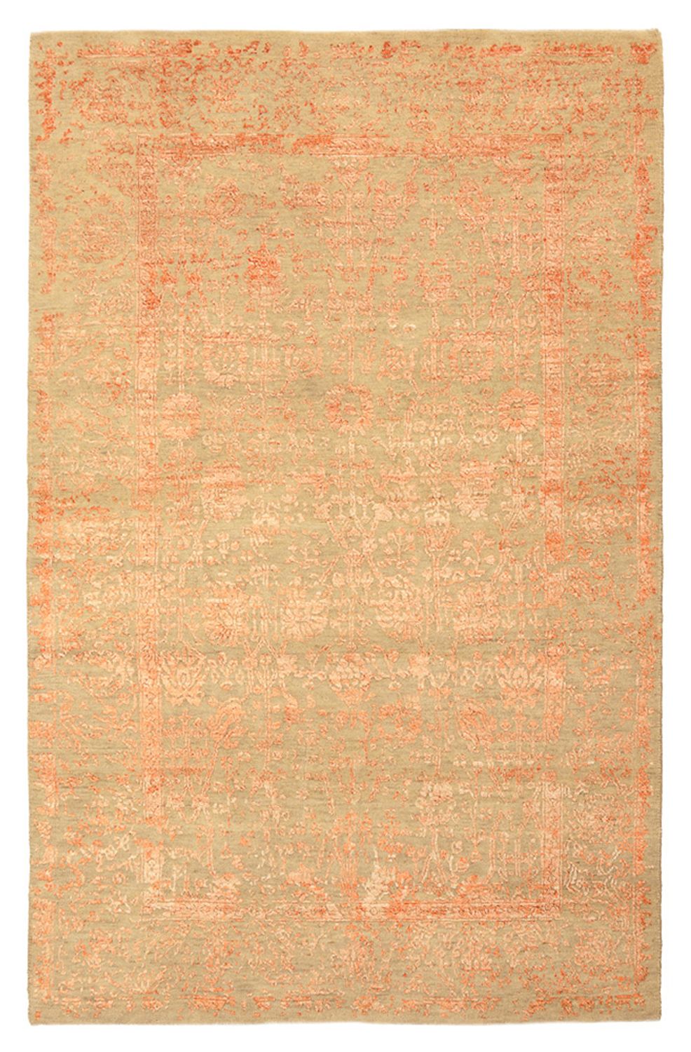 Alfombra de diseño - 184 x 121 cm - óxido