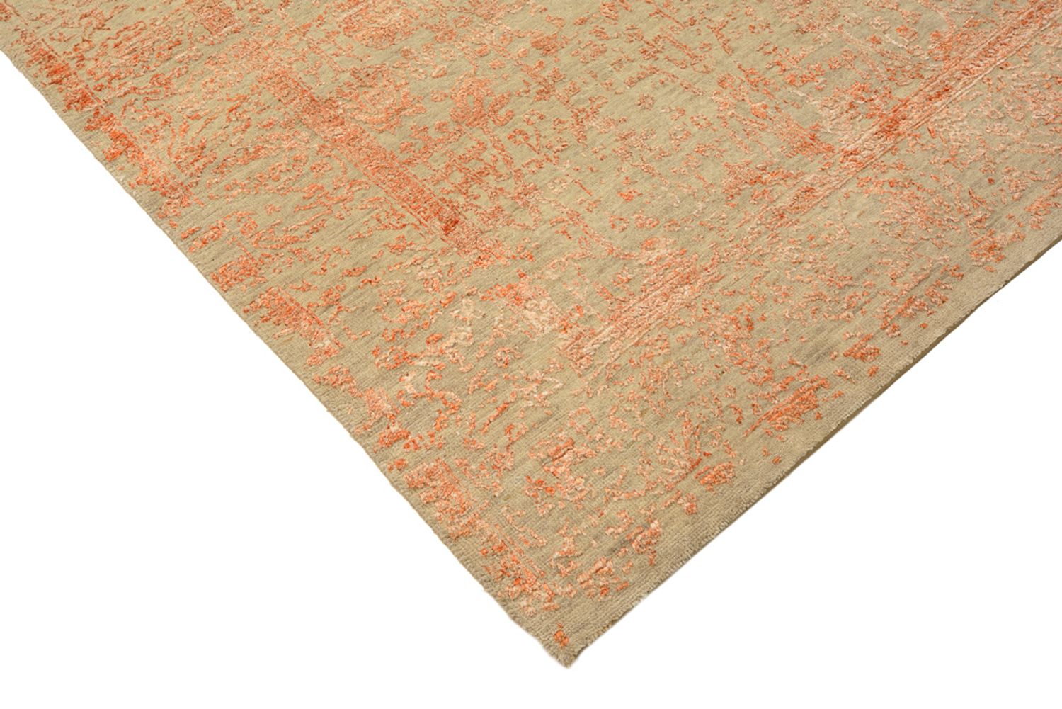 Alfombra de diseño - 184 x 121 cm - óxido