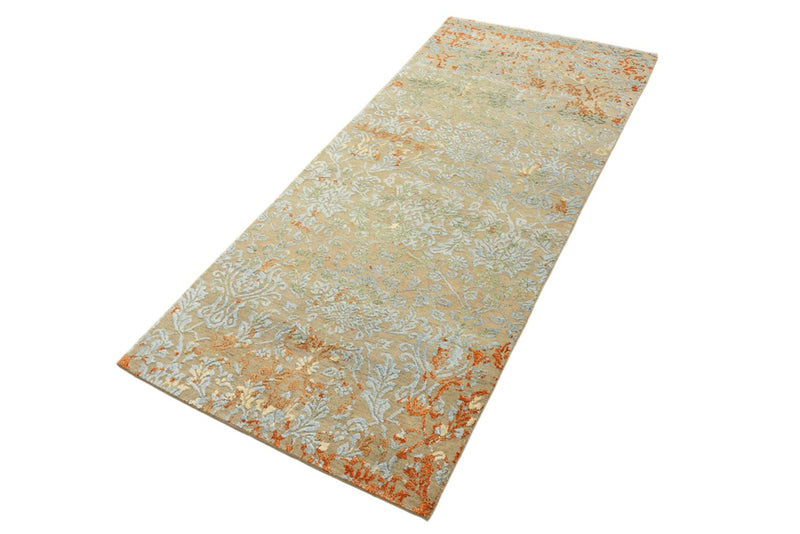 Alfombra de pasillo Alfombra de diseño - 195 x 82 cm - arena