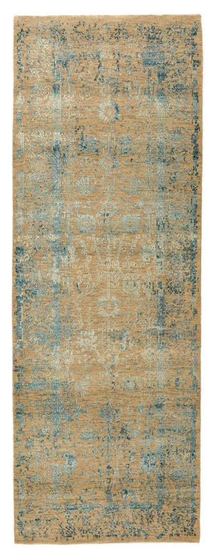 Alfombra de pasillo Alfombra de diseño - 234 x 82 cm - camello