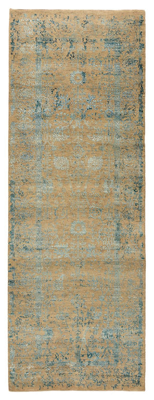 Alfombra de pasillo Alfombra de diseño - 243 x 84 cm - camello